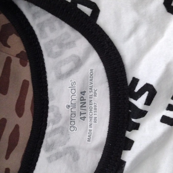 GARANIMALS TANK TOP SIZE 4T I WOULD SAY ITS SMALL XS 4 MY SON IS SMALLER FIT GOO - Picture 2 of 5